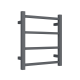 500Hx420Wx120D Gunmetal Grey Electric Heated Towel Rack 4 Bars 500Hx420Wx120D Gunmetal Grey Electric Heated Towel Rack 4 Bars